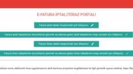 Temel E-fatura İptali