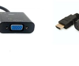 HDMI to VGA to Display Port
